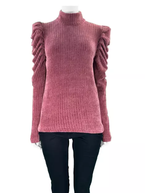 Blusa PatBo Texturizado Rosa