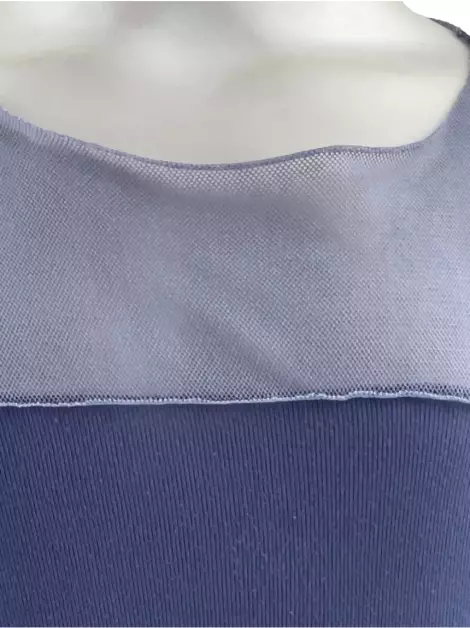Blusa Paula Raia Tecido Azul