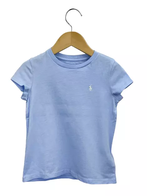 Blusa Polo Ralph Lauren T-Shirt Logo Azul