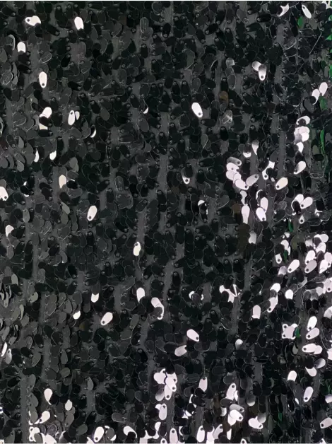 Blusa Pusco Paetê Preta