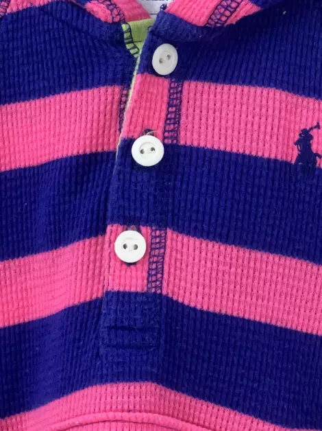 Blusa Ralph Lauren Listrada Bicolor