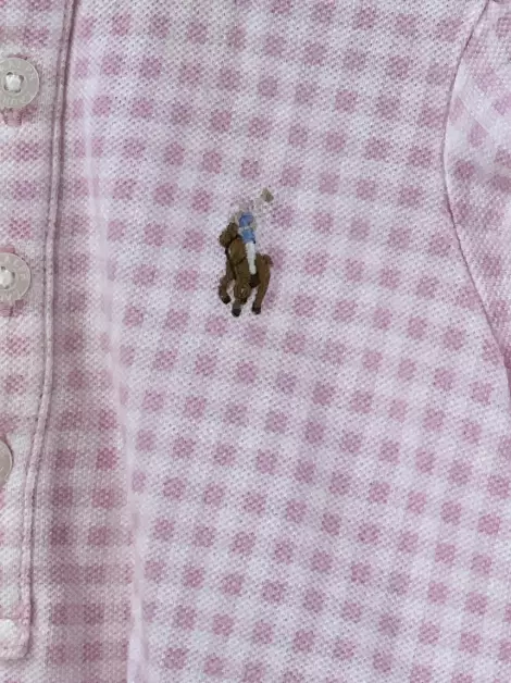 Blusa Ralph Lauren Tecido Rosa