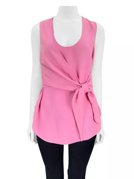 Blusa Reinaldo Lourenço Amarração Rosa