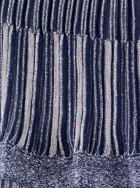 Blusa Renata Campos Texturizado Azul
