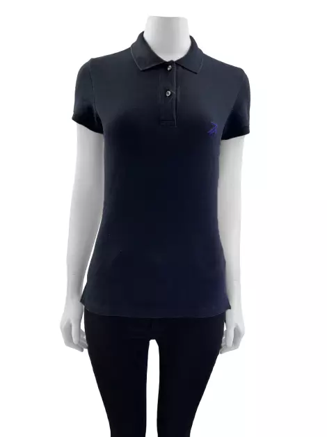 Blusa Ricardo Almeida Polo Preta