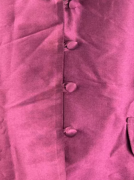 Blusa Sacada Seda Vinho