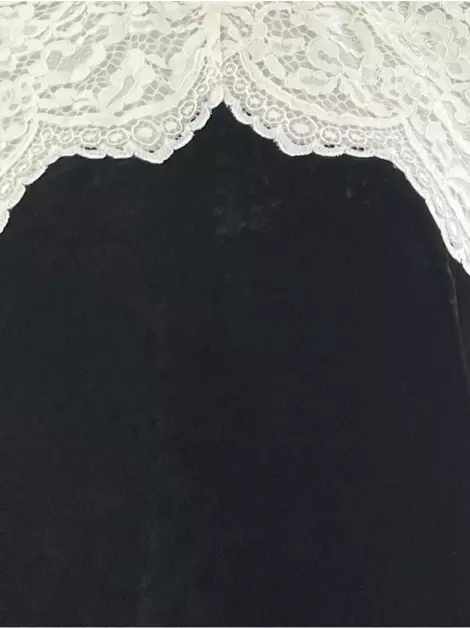 Blusa Sandro Renda Bicolor