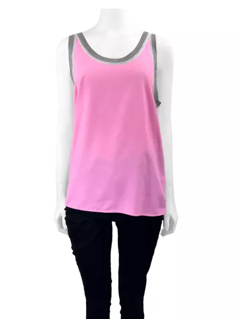 Blusa Sandro Tecido Rosa