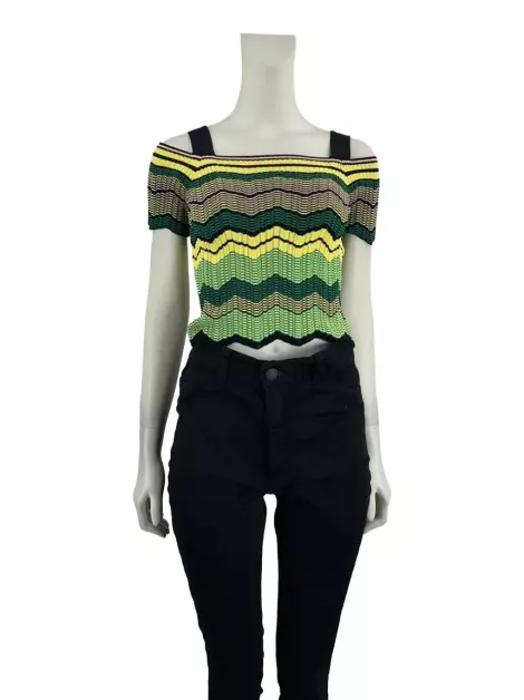 Blusa Sandro Tricot Amarelo