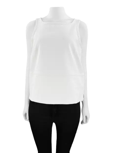 Blusa Sardina Texturizada Off-White