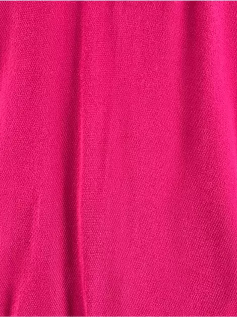 Blusa Shoulder Recortes Rosa