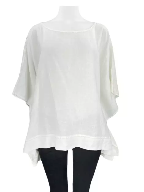 Blusa SouQ Linho Off White