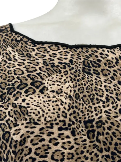 Blusa SouQ Tecido Animal Print