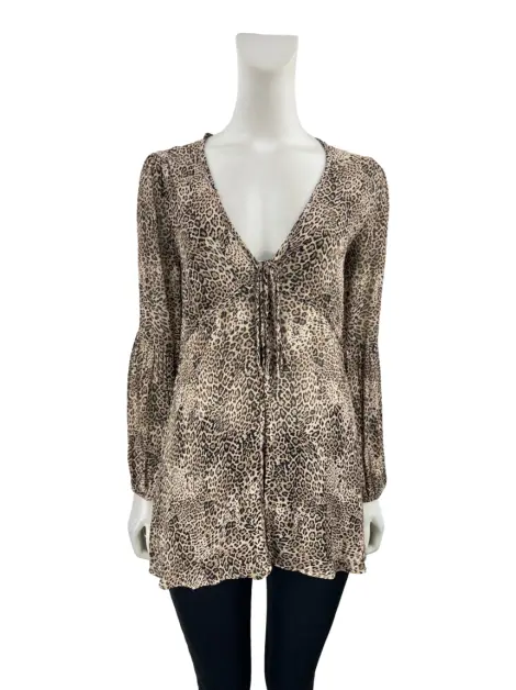 Blusa SouQ Tecido Animal Print