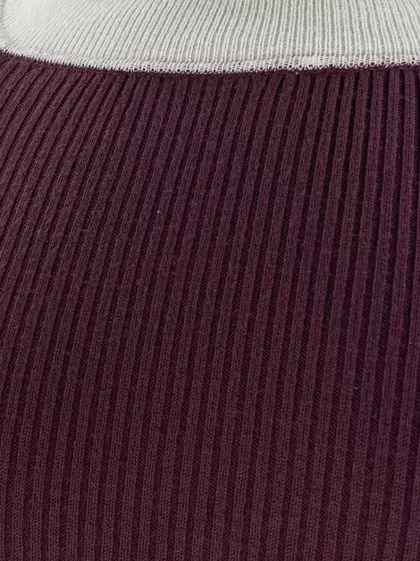 Blusa Spezzato Eleni Canelado Bicolor
