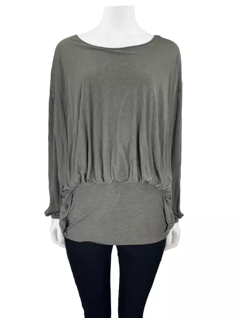 Blusa Stella Mccartney Ampla Cinza