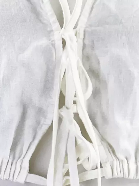 Blusa Tig Linho Off-White