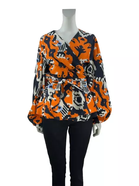Blusa Tig Tecido Estampado