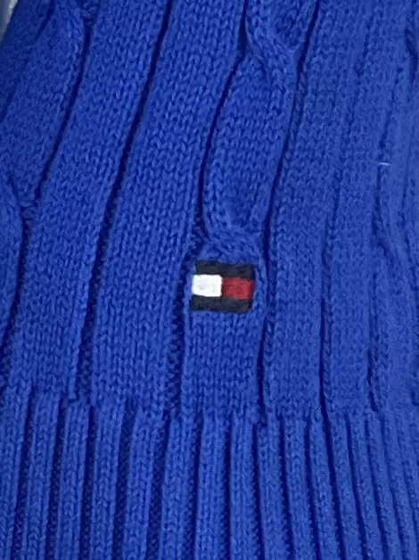 Blusa Tommy Hilfiger Suéter Azul