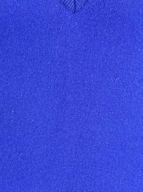 Blusa United Colors Of Benetton Lã Tricot Azul