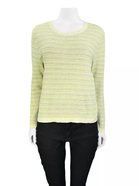 Blusa Veronica Beard Tricot Colorido