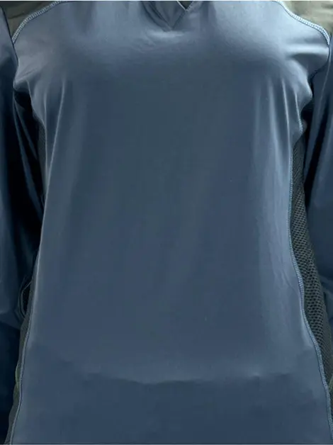 Blusa Versace Tecido Azul Marinho