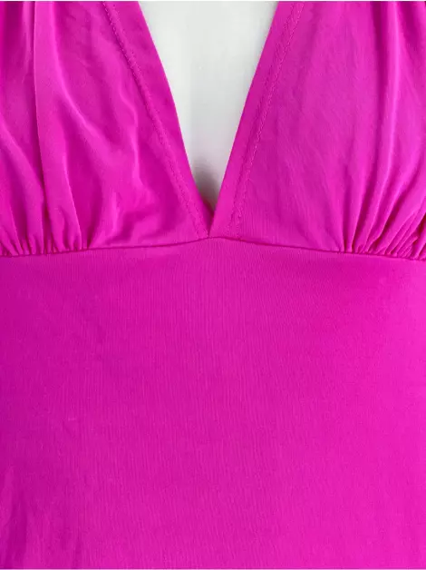 Blusa Victor Dzenk Frente Único Rosa