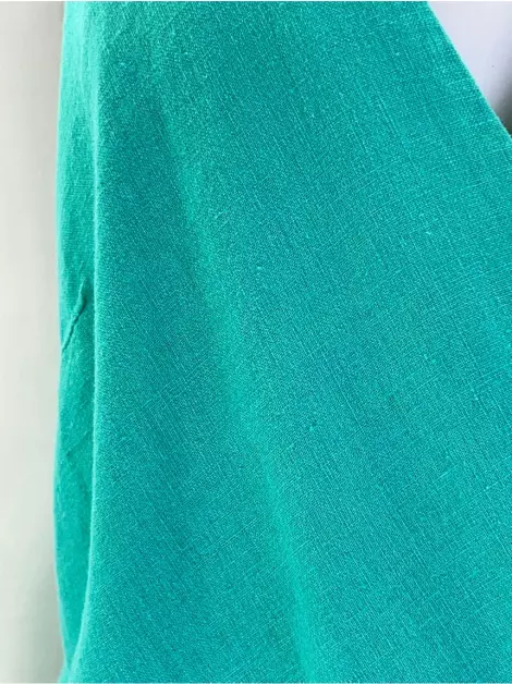 Blusa Vix Paula Hermanny Tecido Verde
