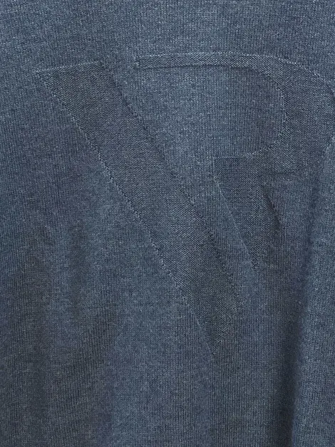 Blusa VR Collezioni Tricô Azul