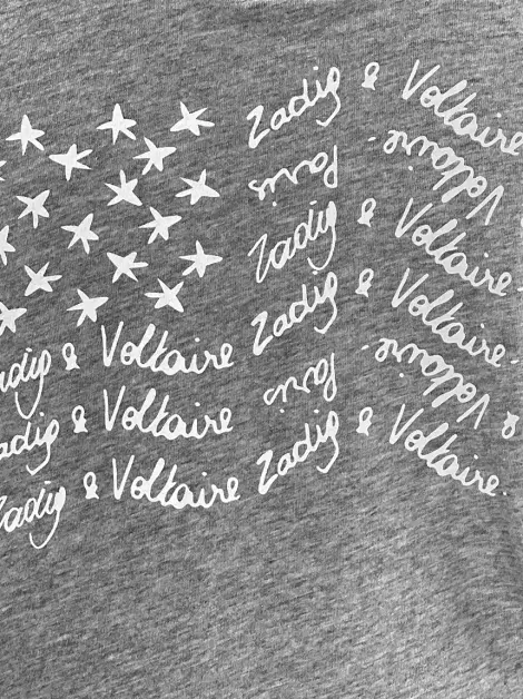 Blusa Zadig & Voltaire Tecido Cinza