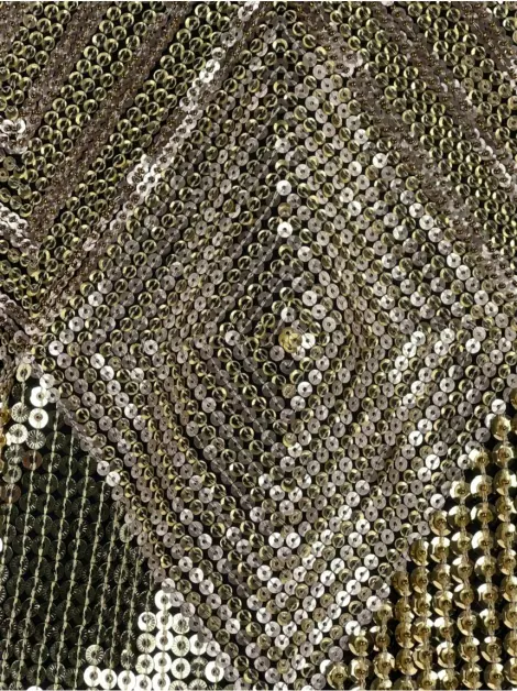 Blusa Zara Paetê Dourada