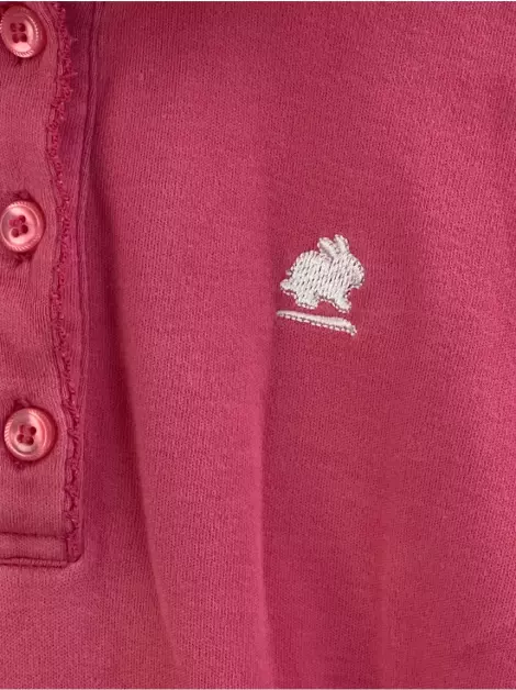 Body Baby Cottons Reto Rosa