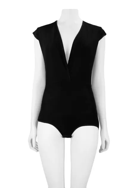 Body Giuliana Romanno Tule Preto