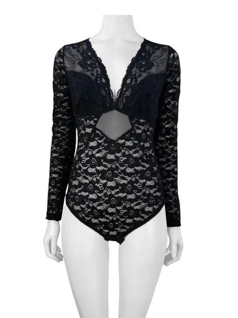 Body LaRouge-Belle Renda Preto