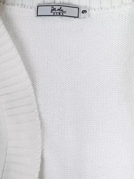 Bolero Daslu Tricot Branco