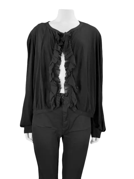 Bolero Kenzo Babados Preto