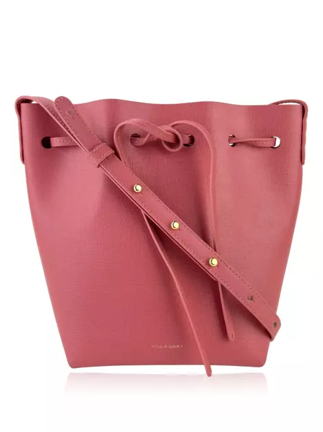Bolsa Bucket Mansur Gavriel Rosa