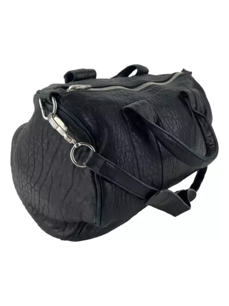 Bolsa com Alça Alexander Wang Rocco Duffel Preta