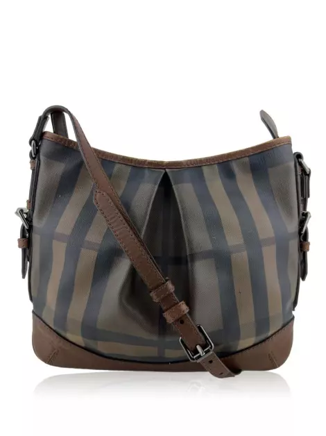 BURBERRY Smoked Trench Coated Canvas Hartham Crossbody Bag