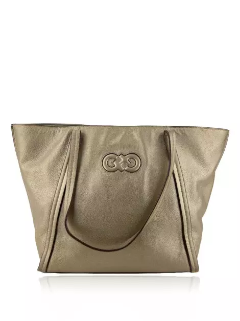 Bolsa com Alça Cole Haan Couro Metalizado