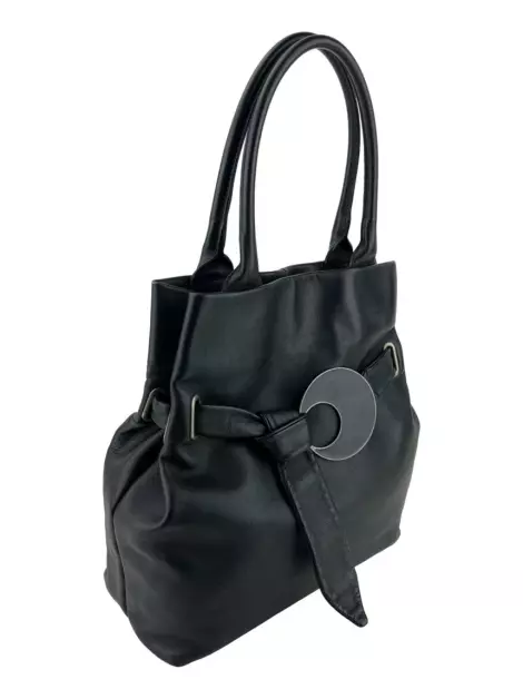 Bolsa com Alça Furla Couro Preto