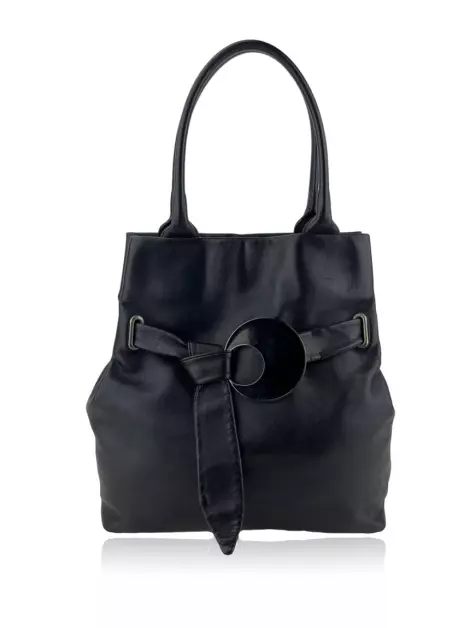 Bolsa com Alça Furla Couro Preto
