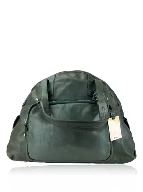 Bolsa com Alça Furla Couro Verde
