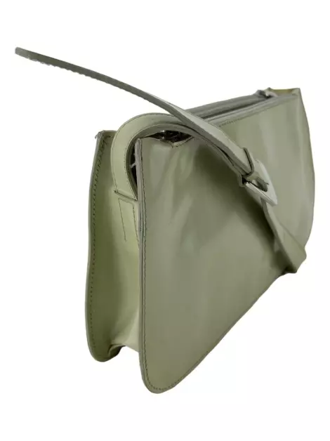 Bolsa com Alça Furla Hobo Verniz Verde