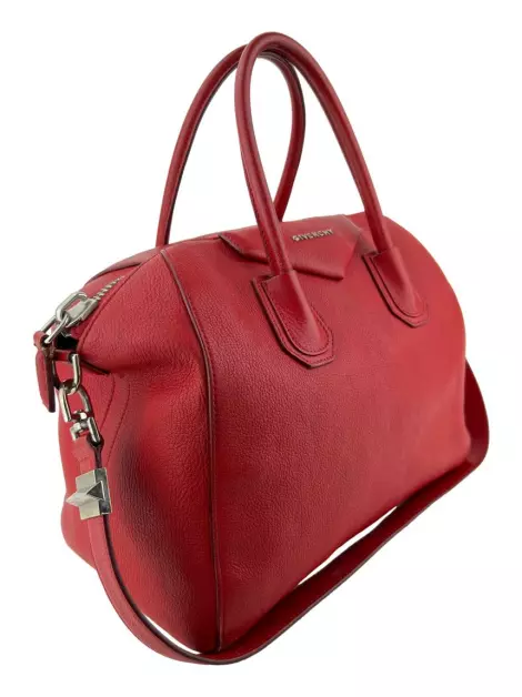 Bolsa com Alça Givenchy Medium Antigona Vermelha