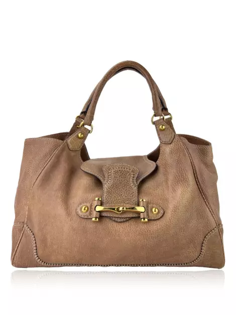 Bolsa com Alça Gucci New Pelham Large Marrom