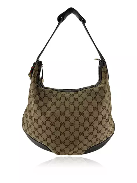 Bolsa Gucci Original Sukey GG Canvas Medium Hobo Monograma Feminina