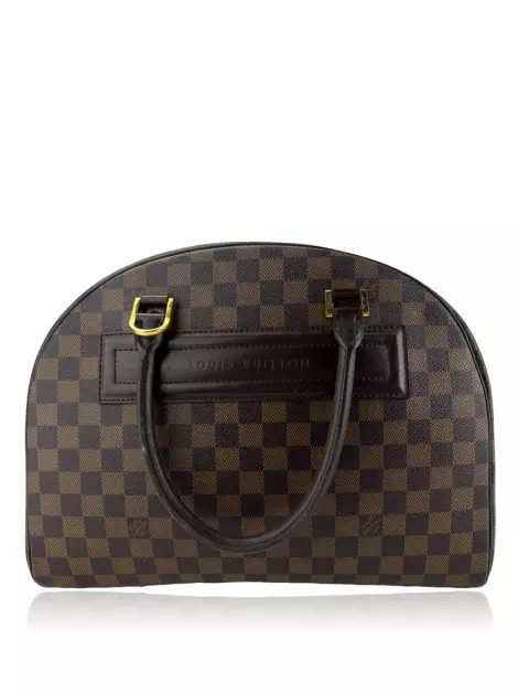 Brown Louis Vuitton Damier Ebene Nolita 24 Heures Handbag