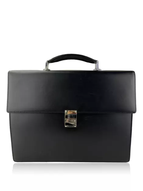 Bolsa com Alça Montblanc Pasta Meisterstuck Preta