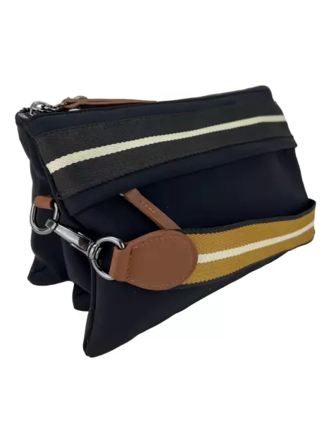 Bolsa com Alça Paula Ferber Gorgurão Preto